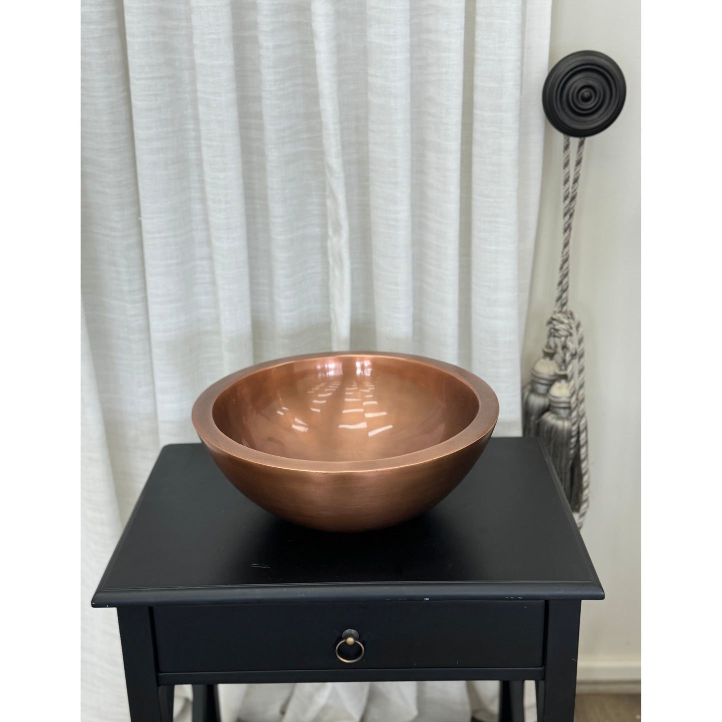 Copper Round Plain Bowl