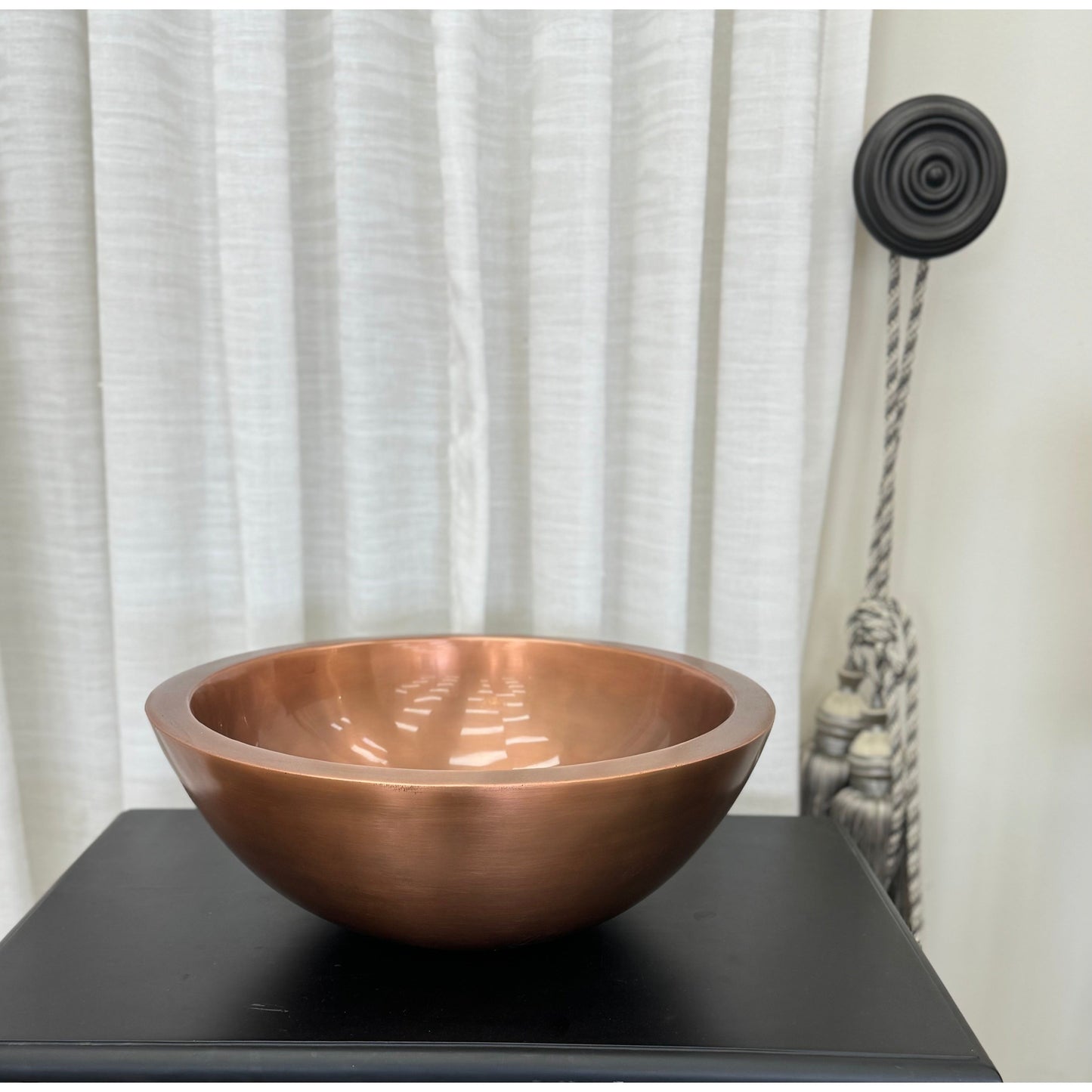 Copper Round Plain Bowl