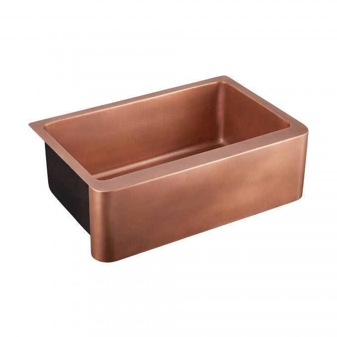 Copper Farmhouse Sink Small